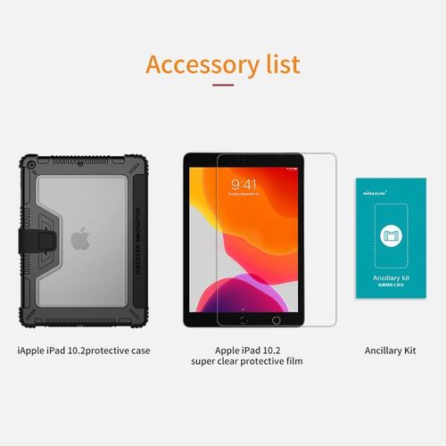 Capa Anti Impacto Nillkin Para Apple iPad 7 - 10.2 Polegadas