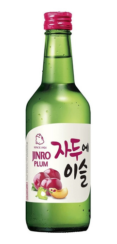 Soju Marca Jinro 360ml Licor Arroz Corea Variedad De Sabores