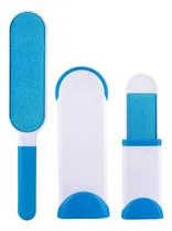 Comprar Cepillo Removedor De Pelos De Mascota Perro Gato Base + Mini Color Celeste