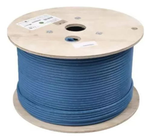 Bobina Cable Utp Siemon 100% Cobre Cat6a F/utp Azul 305 Metr