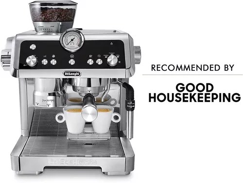 De'longhi Maquina Espresso Vaporizador Y Molino Cafe