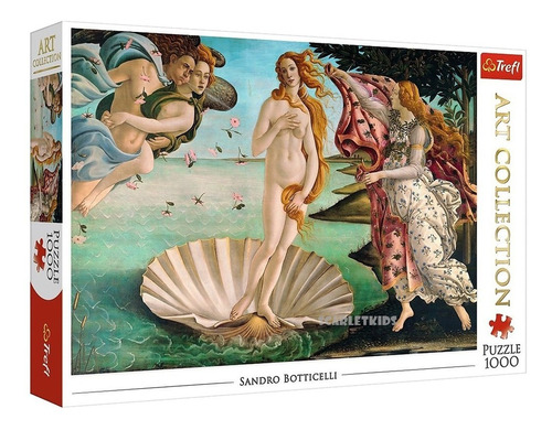 Puzzle 1000 Piezas Trefl Venus Botticelli Arte Rompecabezas