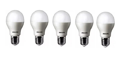 Lampara Led Essential 9w E27 240v Philips Pack X 5 