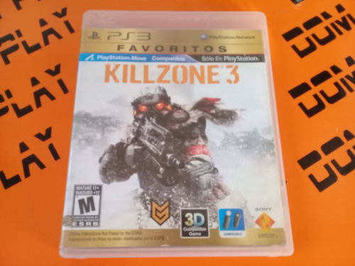 Killzone 3 Ps3 Físico Envíos  Dom Play