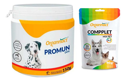 Promun Dog 150 Gr Suplemento Para Cães - Organnact