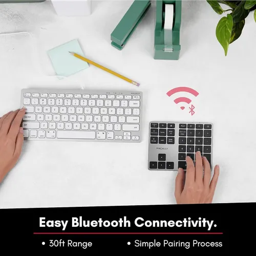 Teclado Numérico Bluetooth Macally Para Computadora Portátil