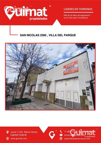 Imagen 2 de 9 de Terreno - Villa Del Parque - Lideres En Terrenos - Guimat Propiedades