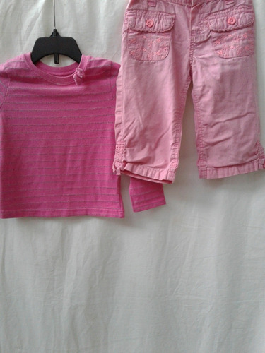 Lote 3 Shorts Y 3 Remeras Nena Talle 4