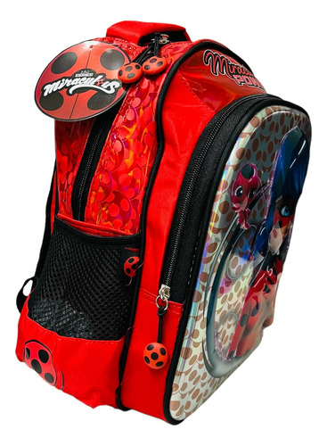 Fm Mochila Chica Preescolar Lady Bug 02541