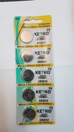 Pilas Cr2032 X 5 Unidades