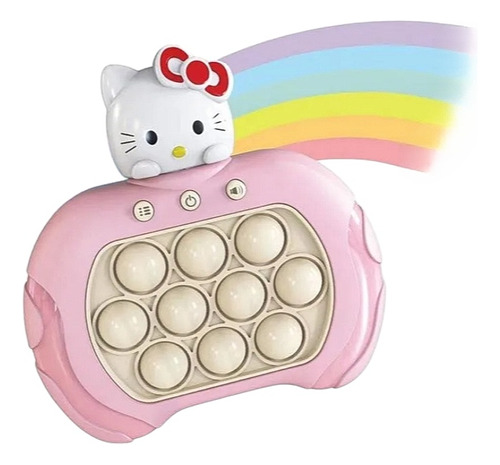 Pop It Hello Kitty Eléctrico Sensorial Light Game Kids