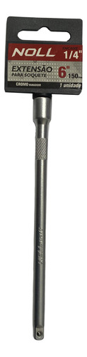 Tensão De 1/4 Para Soquete Ncaie 1/4 Comprimento 150mm Cor Prateado