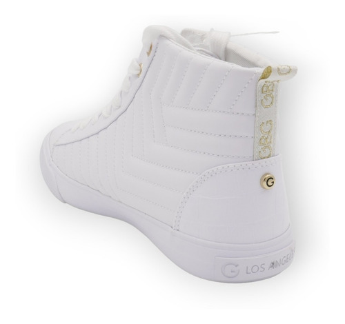 Zapatillas De Mujer Gbg By Guess Los Angeles Caña Alta
