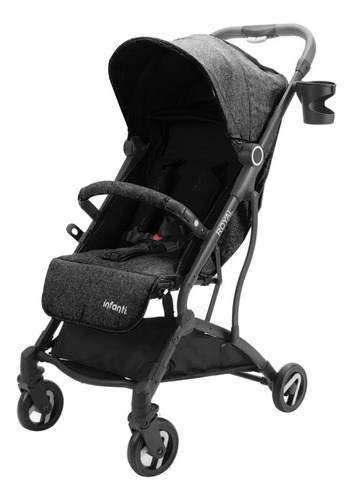 Cochecito Royal Baby Infanti Color Negro S902gry