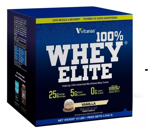 Whey Elite 10lbs (whey Protein) - L a $47500