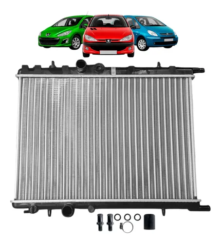 Radiador Peugeot 207 Sedan Passion Xs Aut Flex 1.6 16v Todos