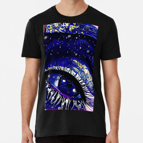 Remera Looking At The Starry Night Algodon Premium