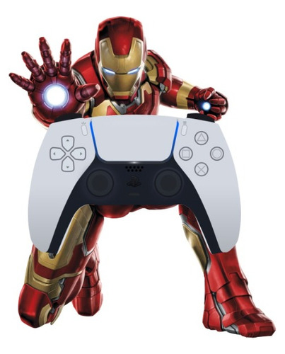 Suporte Para Controle Ps4, Ps5 Ou Xbox Homem De Ferro