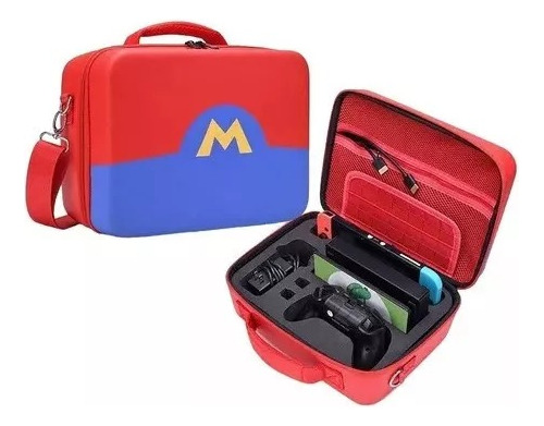 Maleta De Mario Bros Bolso Nintendo Switch Deluxe