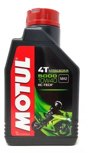 Aceite Moto 10w40 Semi-sintetico 4t Motul 5000 Kit 2 Litros