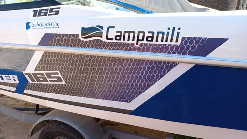 Imagen 11 de 15 de Lancha Campanili 165 C/ Mercury 60hp 4t Full Elpt 0hs