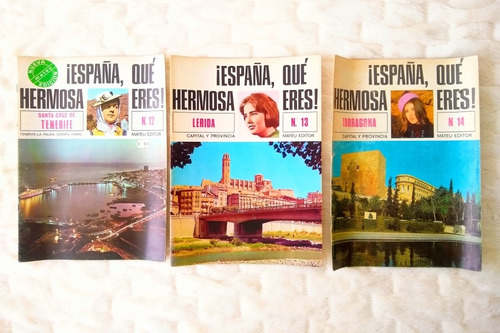 España, Que Hermosa Eres!! 1966revistas Vintage Antiguas.