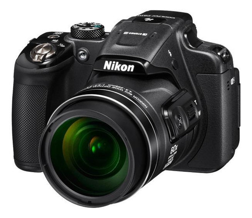 Nikon Coolpix P610 Compacta Color Negro 2 Baterías, Bolso