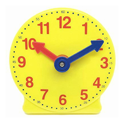 Hand2mind -4731 Reloj De Aprendizaje, Aprender A Contar La