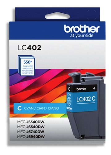Cartucho Brother Lc-402 Cyan
