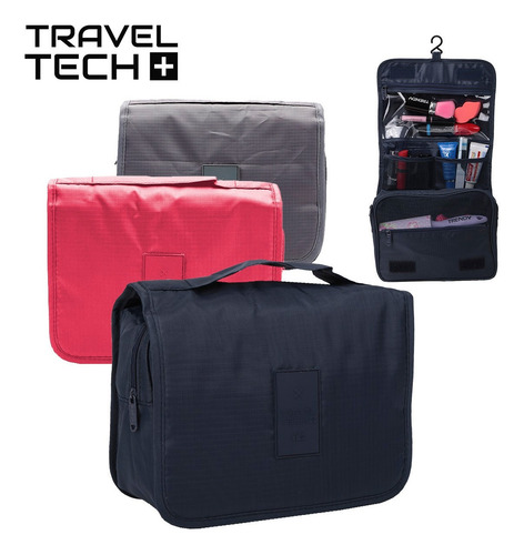 Imagen 3 de 5 de Porta Cosmeticos Neceser Viaje Organizador Con Percha