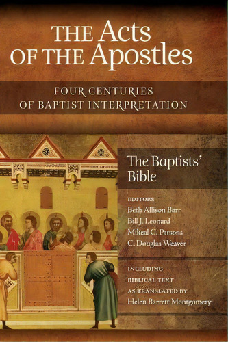 The Acts Of The Apostles, De Beth Allison Barr. Editorial Baylor University Press, Tapa Dura En Inglés