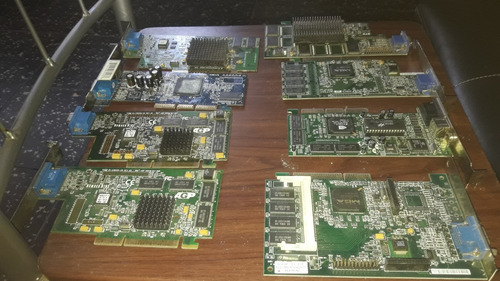 Lote Tarjetas De Video Agp P/pentium 4 Func. Perfecto