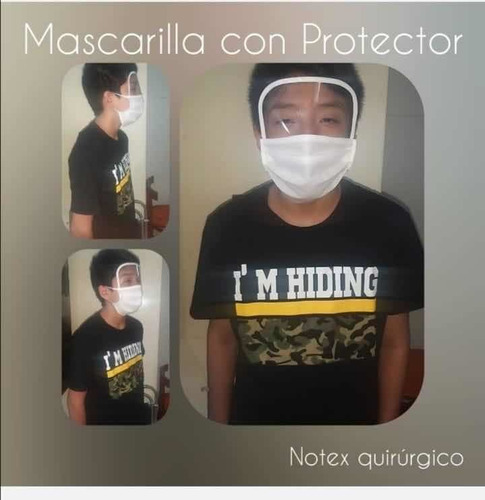 Mascarillas Con Protector Visual