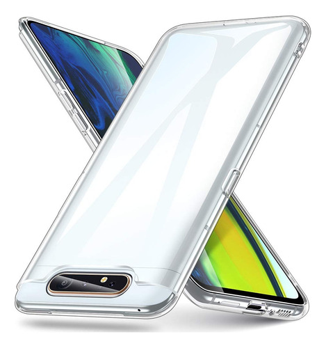 Funda Case Para Samsung A80 Tpu 100% Transparente Antishock