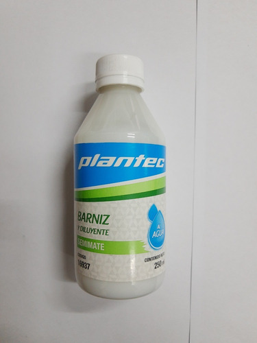 Barniz Y Diluyente Semimate/brillante Plantec 250ml