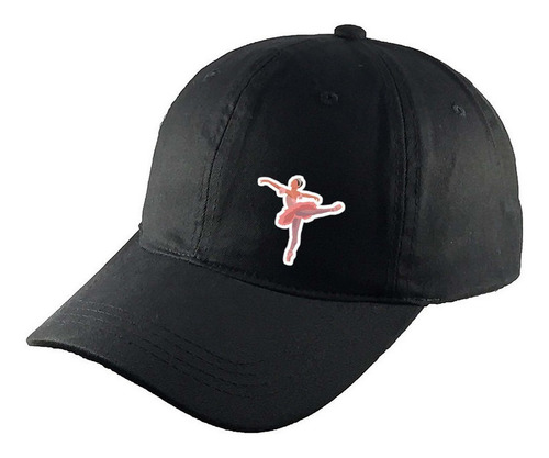 Gorra Clasica Algodón Negra Ballet Rr4