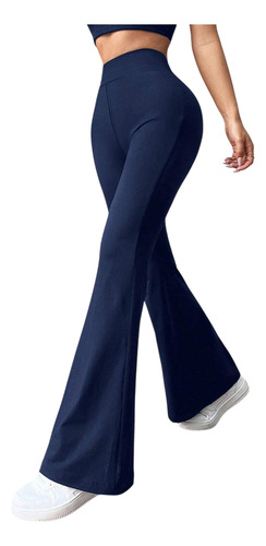 Calza Oxford Deportivo Lycra Tiro Alto Cintura Ancha Mujer
