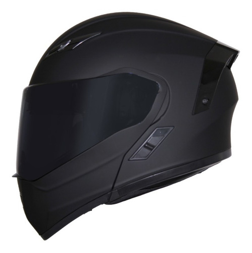 Imagen 8 de 10 de Casco Kov Estelar Abatible Luz Led Con Gafas Certificado Dot