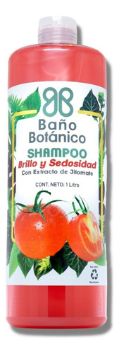  Shampoo Baño Botanico Extracto De Jitomate (brillo) 1l