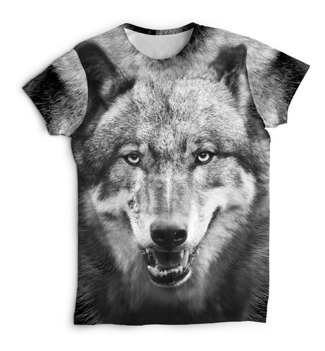 Remera De Lobo Mod 2 Colección Furious