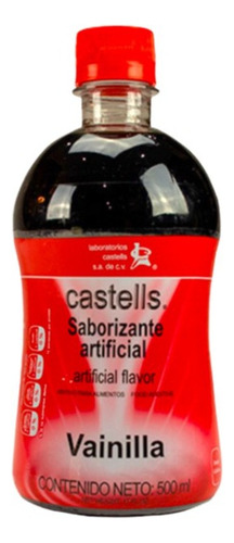 Saborizante Artificial Castells Vainilla 500 Ml