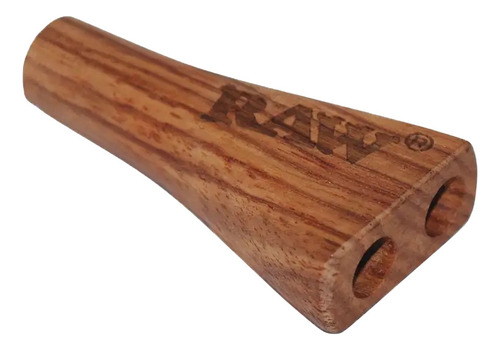 Raw Double Barrel Tuquera Pipa Madera Doble