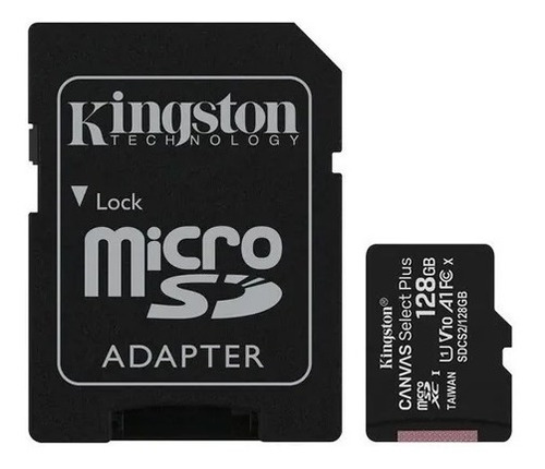 Imagen 3 de 4 de Memoria Micro Sd 128gb Kingston Clase 10 Sellada
