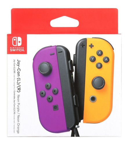 Control Nintendo Switch Joy-con (l/r) Naranja Purpura