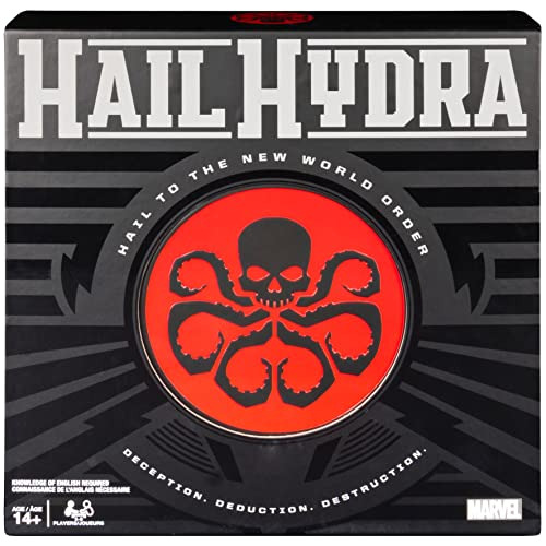 Spin Master Games Marvel, Hail Hydra Superhero Board Juego P