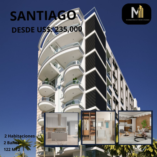 Vendo Apartamentos En Santiago 