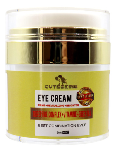 Cuteskins Crema De Ojos - Complejo Tripptido - Vitamina E -