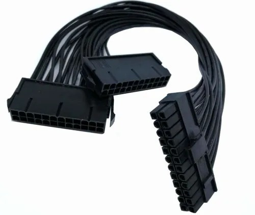 Imagen 9 de 9 de Cable Doble Para Fuentes De Alimentacion Psu 24 Pin