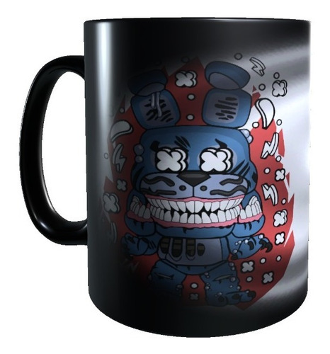 Taza Magica Diseño Bonnie Fnaf, Tazon Five Nights At Freddys