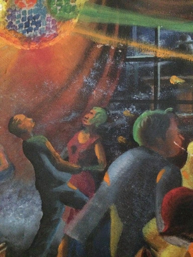 Pintura Al Óleo Dancing Del Artista Antonio Silva Díaz